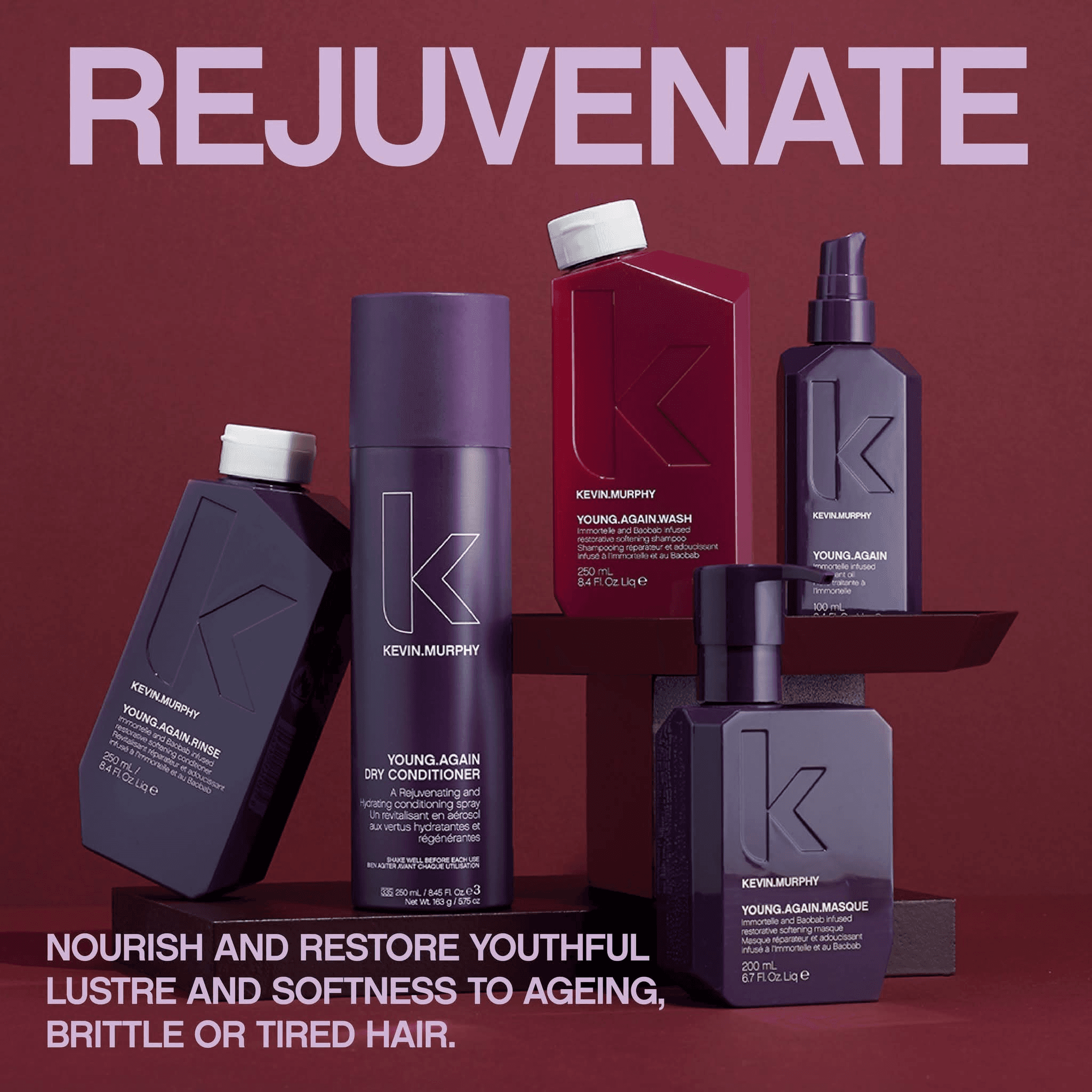 Kevin Murphy Rejuvenate producten voor droog en vermoeid haar